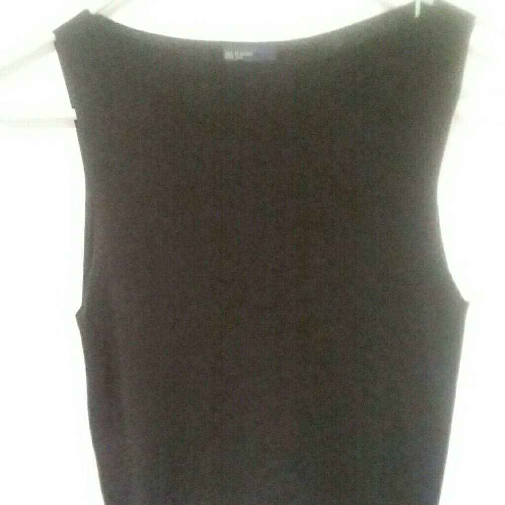 Like NEW Black sweater~type sleeveless top
